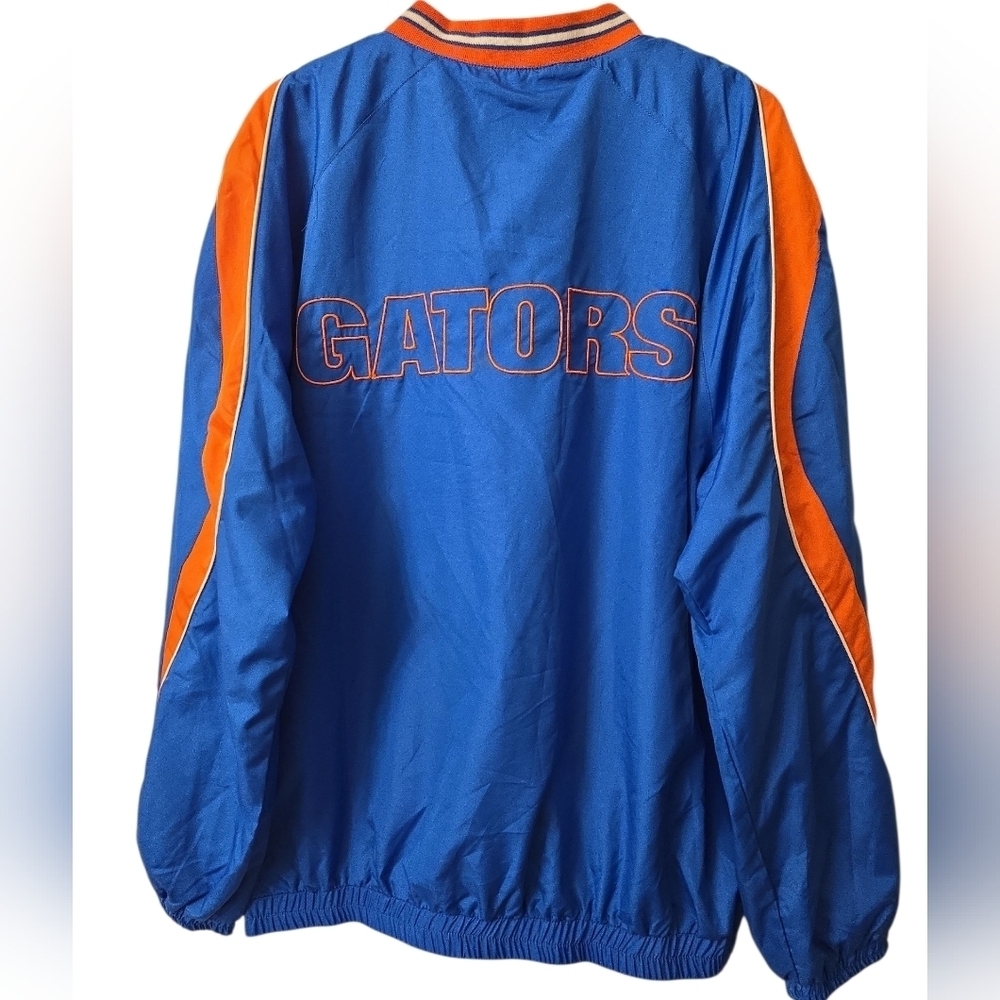 VTG FLORIDA GATORS OFFICIALLY LICENSED COLLEGIATE PULLOVER WINDBREAKER. SZ LARGE - Picture 2 of 13
